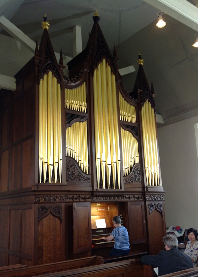 Christs Chapel GG organ edit