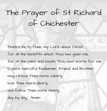 The Prayer of St Richard of Chichester – The Lady Organist